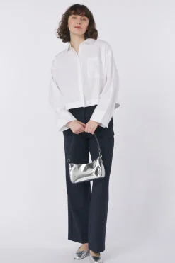 Selected Hemd Astha Cropped Boxy