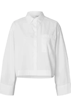 Selected Hemd Astha Cropped Boxy