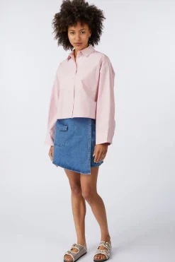 Selected Hemd Astha Cropped Boxy