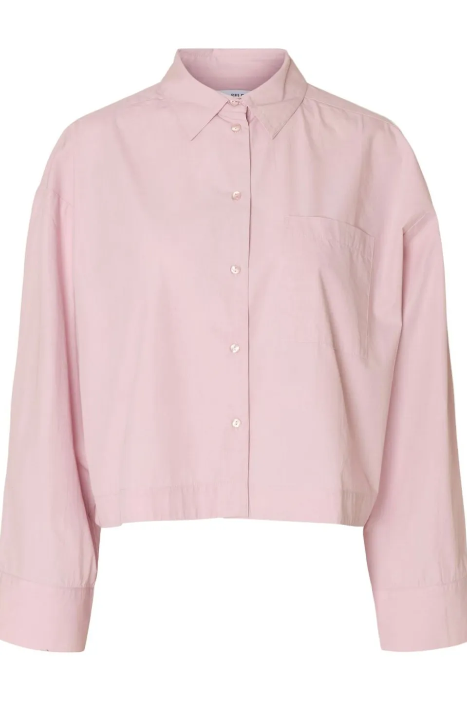 Selected Hemd Astha Cropped Boxy