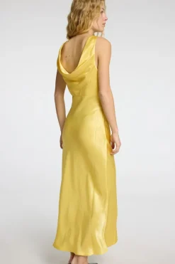 Selected Jurk Selene Sl Cowl Back