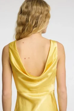 Selected Jurk Selene Sl Cowl Back