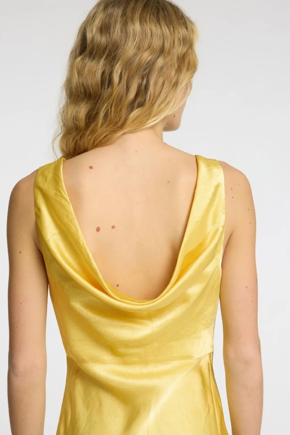 Selected Jurk Selene Sl Cowl Back