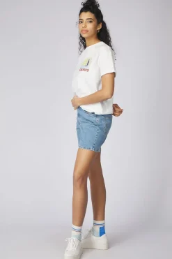 Selected Short Krista Light Blue