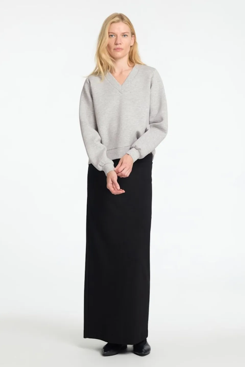 Selected Trui Jamila Ls V-Neck Sweat