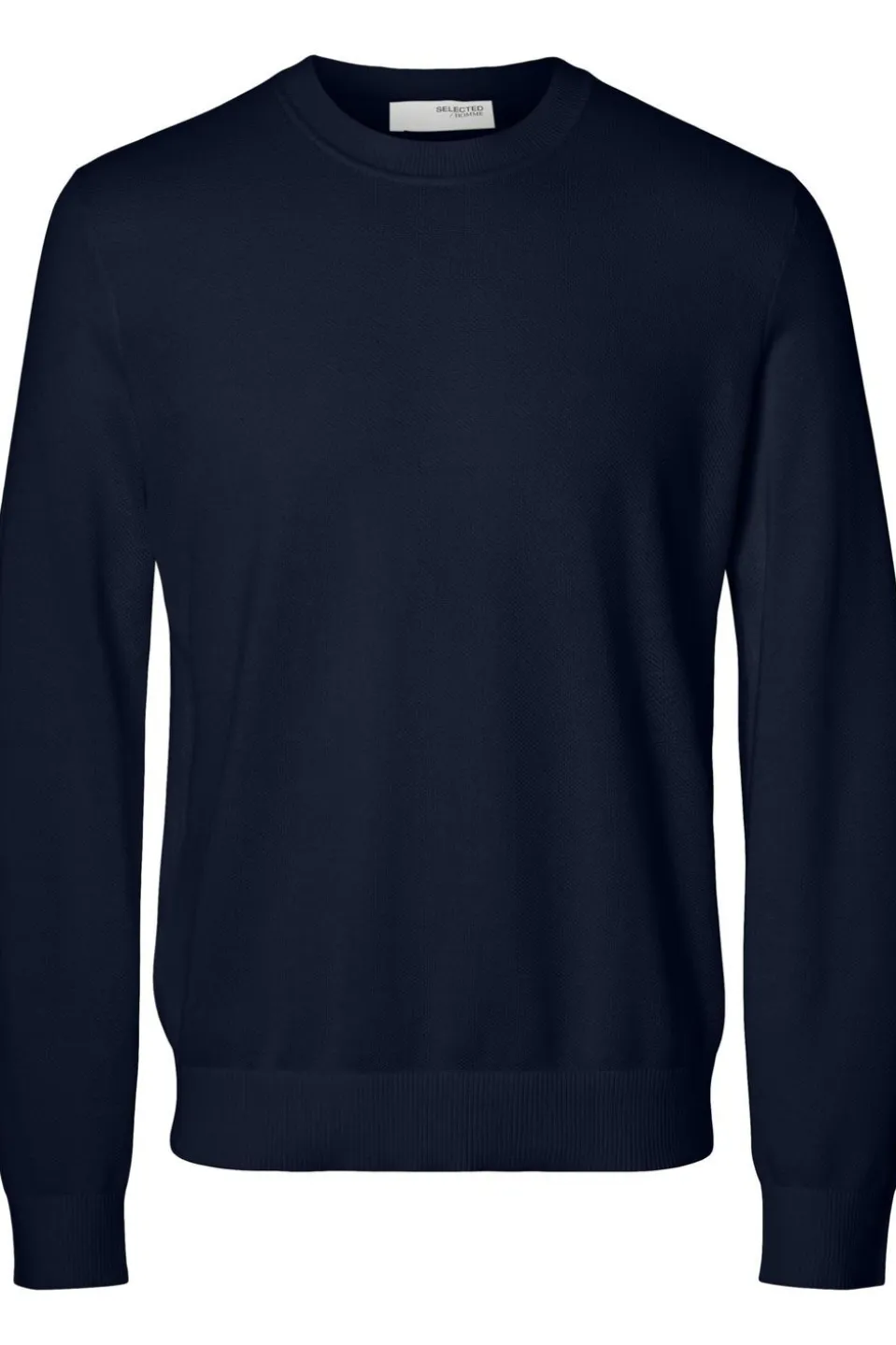 Selected Trui Mora Ls Structure Crew Neck