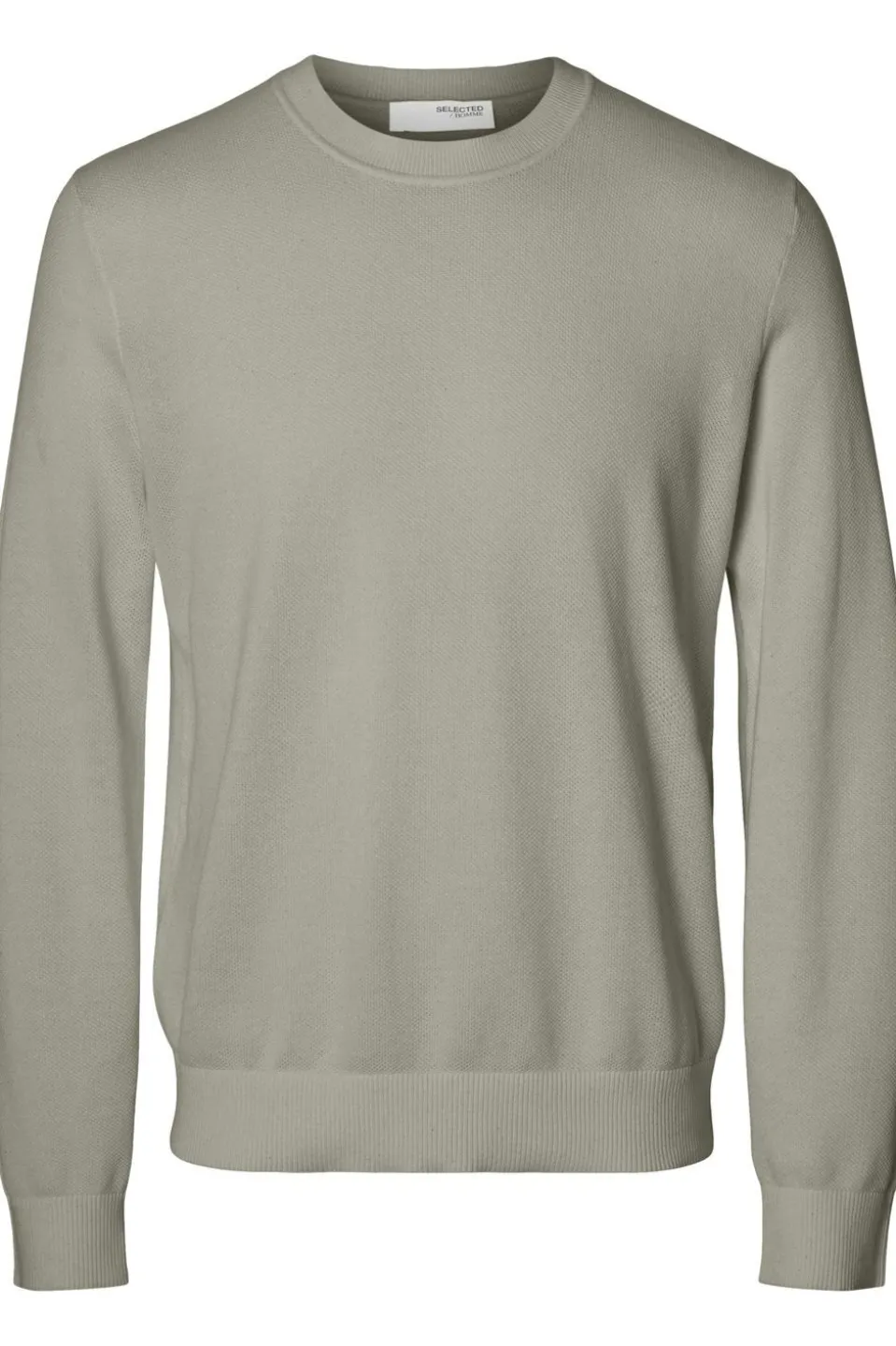 Selected Trui Mora Ls Structure Crew Neck