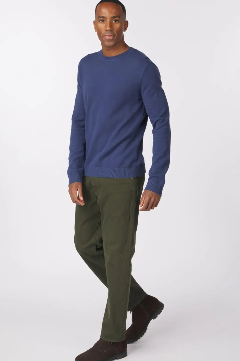 Selected Trui Mora Ls Structure Crew Neck