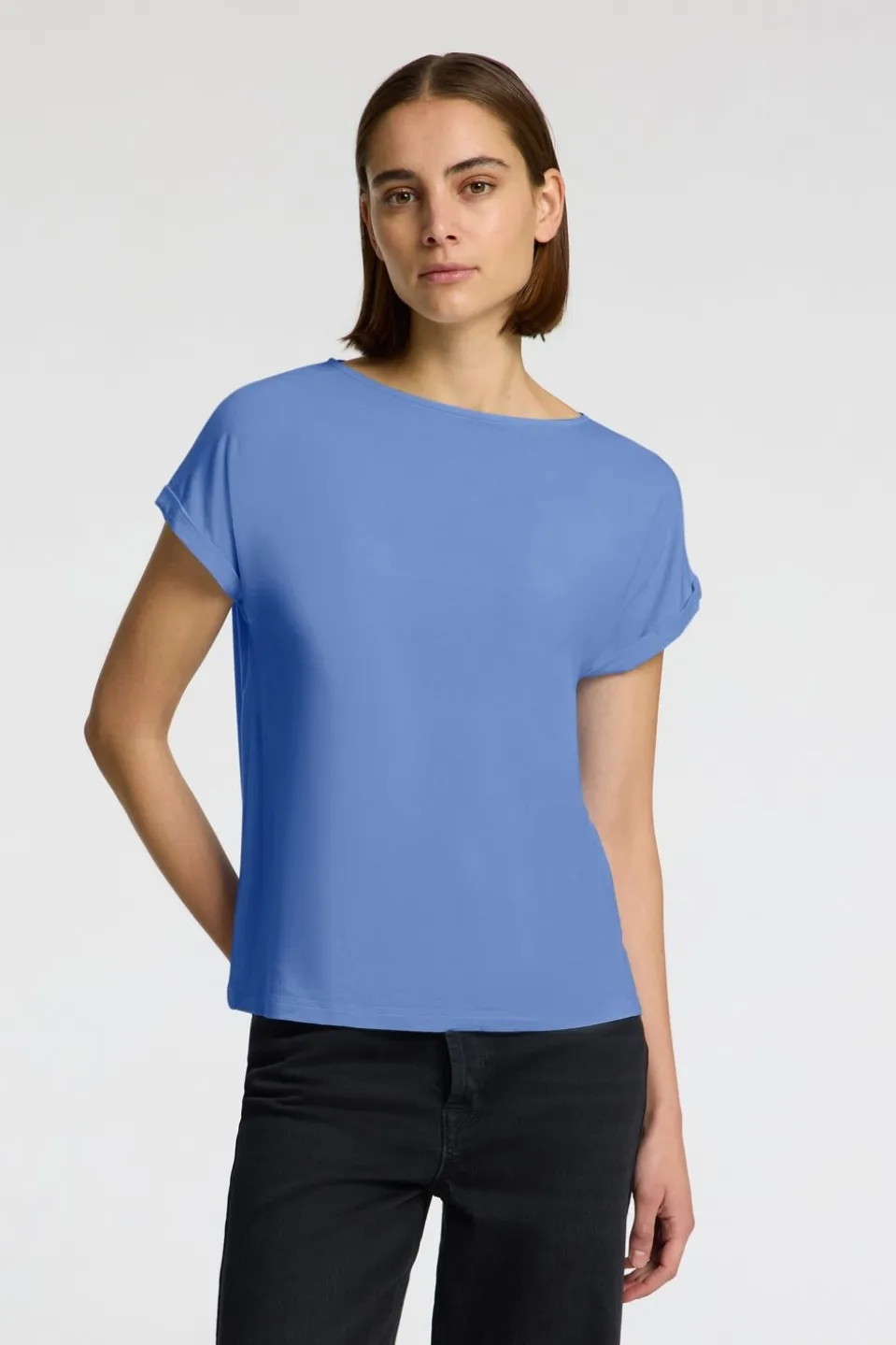 Selected T-Shirt Bellis Boat Neck