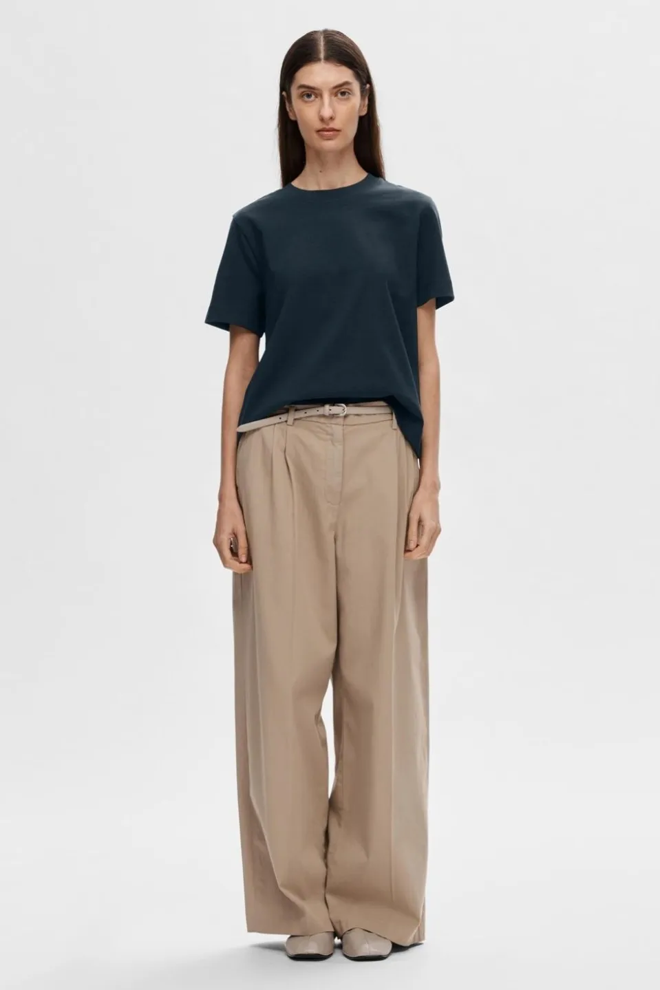 Selected T-Shirt essential Boxy