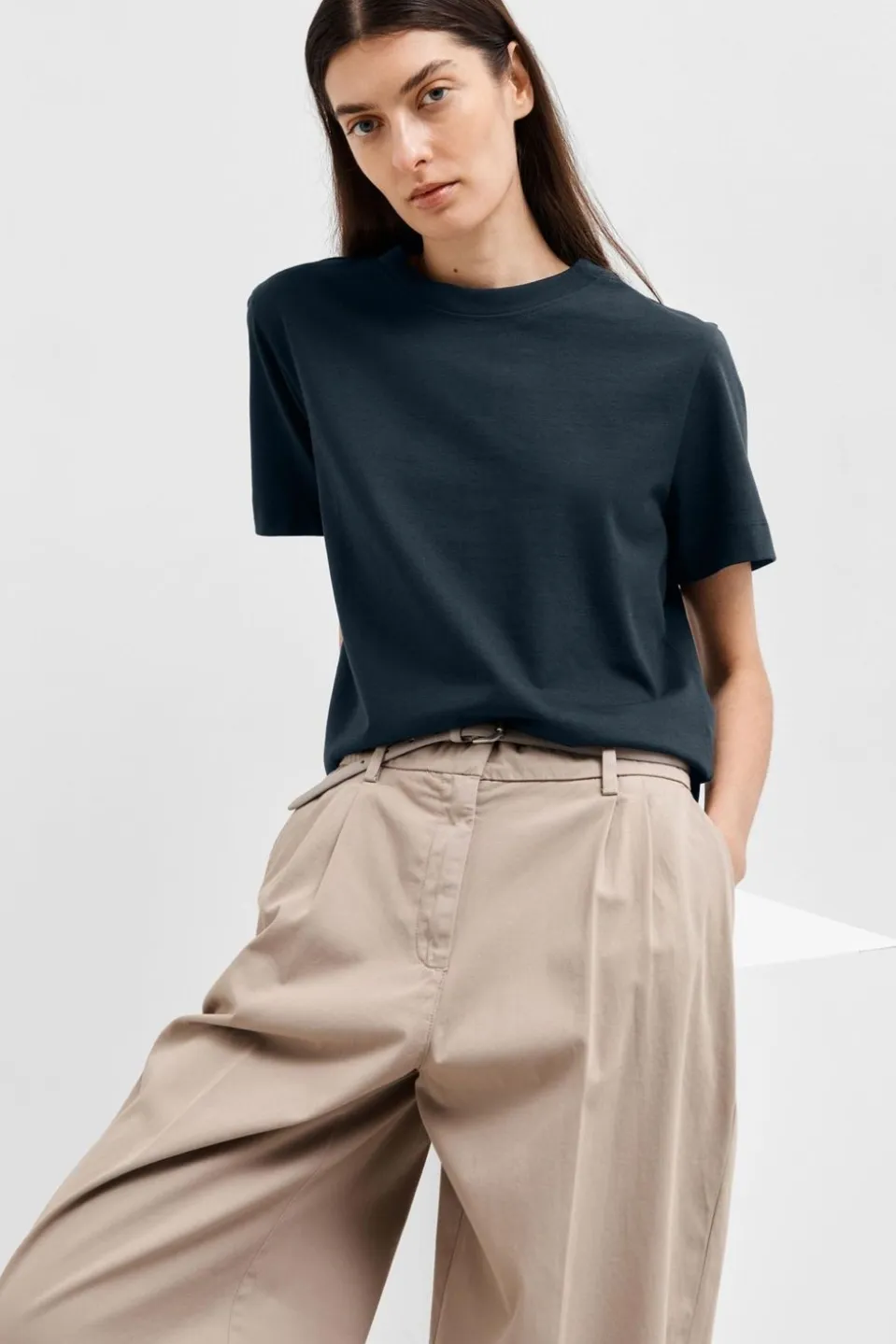 Selected T-Shirt essential Boxy