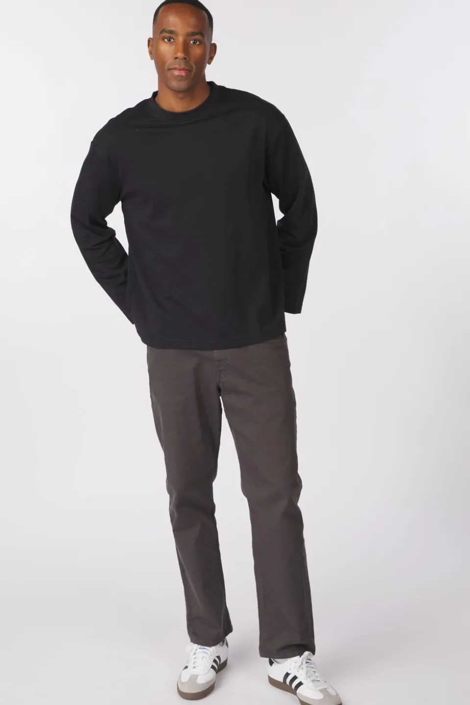 Selected T-Shirt Looseoscar Ls O-Neck Tee