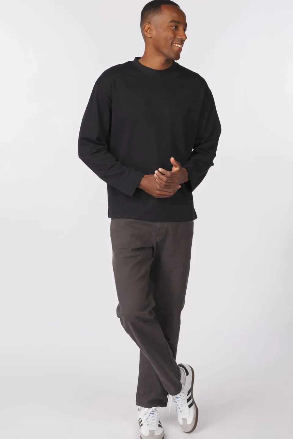 Selected T-Shirt Looseoscar Ls O-Neck Tee