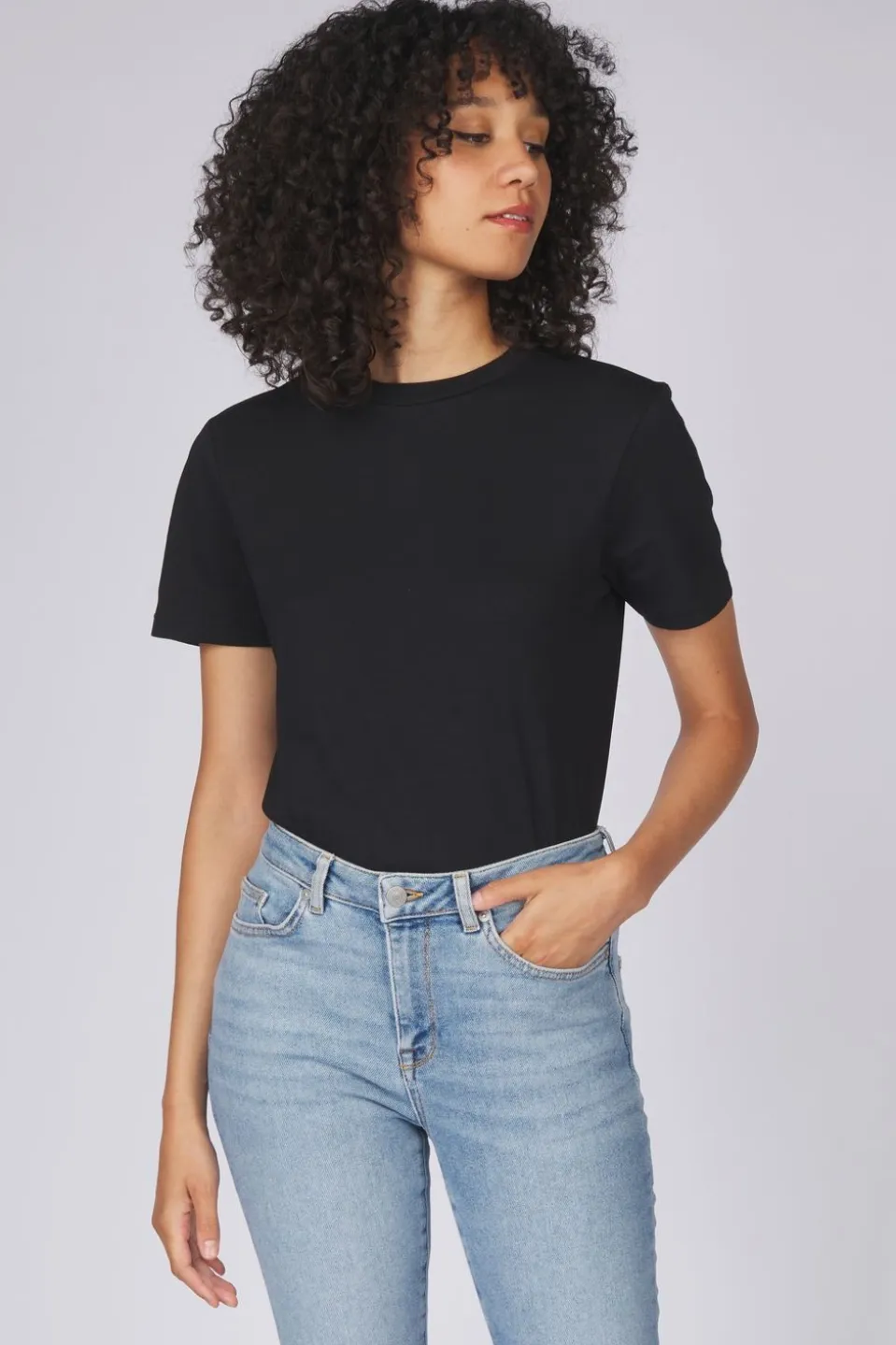 Selected T-Shirt Myperfect Ss Box Cut