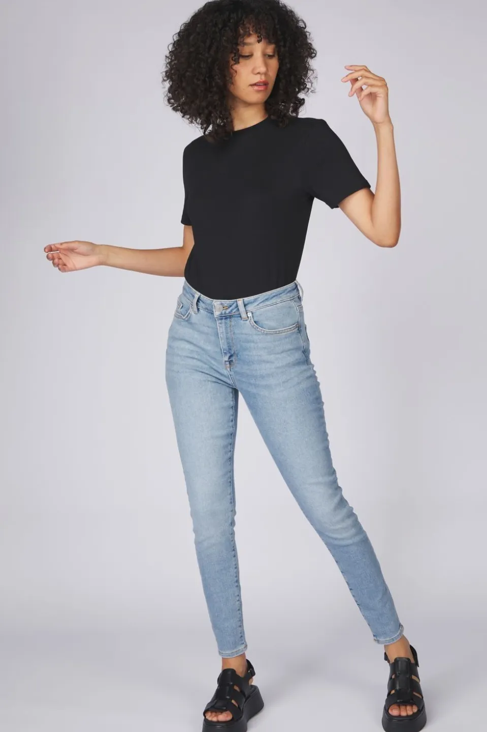 Selected T-Shirt Myperfect Ss Box Cut