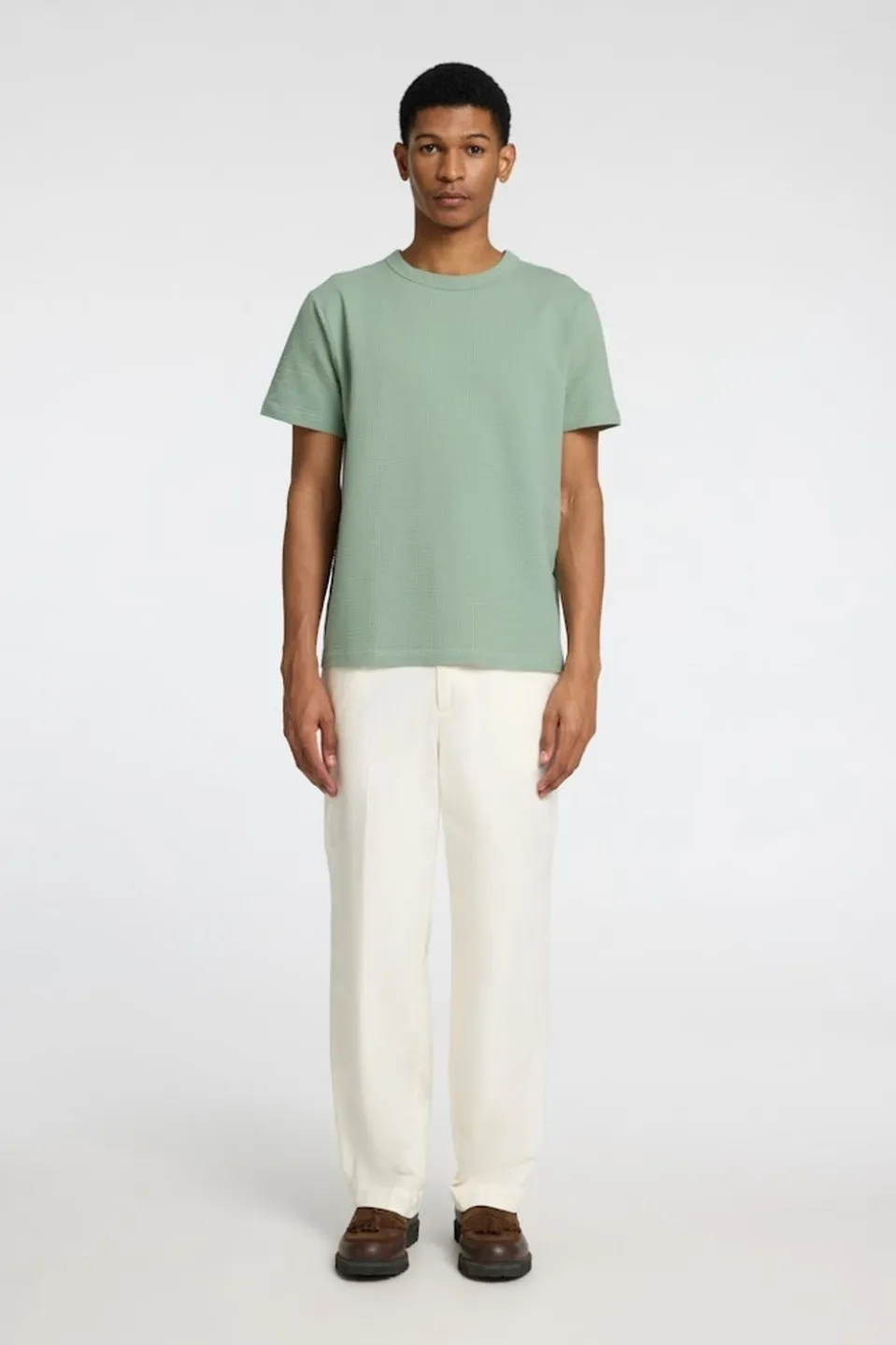 Selected T-Shirt Sander Seersucker