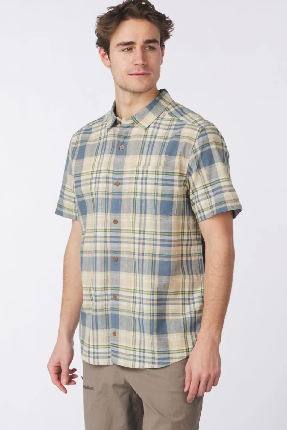 Sherpa Hemd Hosh Plaid Ss Shirt