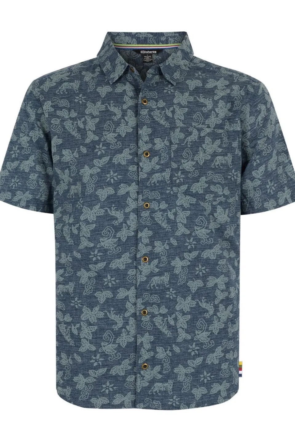 Sherpa Hemd Tiger Floral Ss Shirt