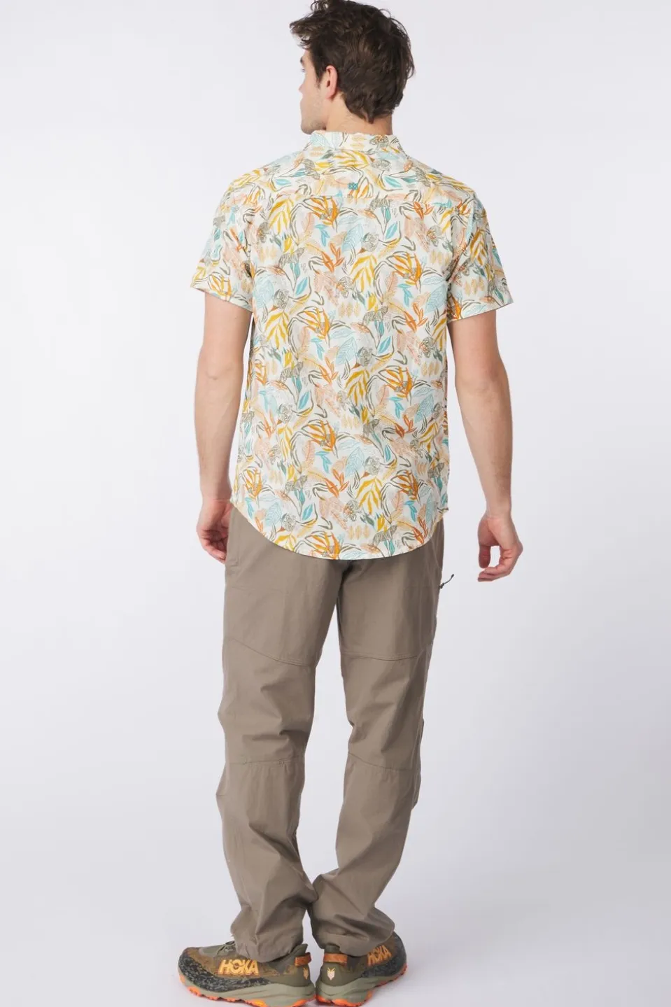 Sherpa Hemd Tiger Leaf Ss Shirt
