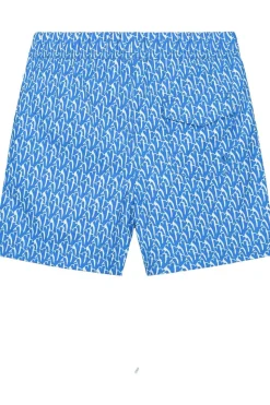 Shiwi Zwemshort Neil Quick Dry 3 Inch Wavy Coral