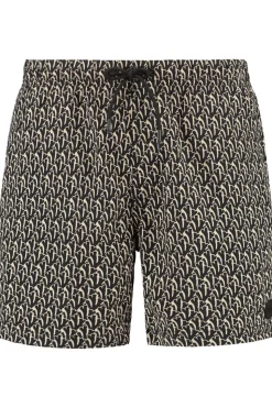 Shiwi Zwemshort Nick Quick Dry 6 Inch Wavy Coral