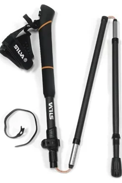 Silva Wandelstok Running Poles Carbon Adjust 100-120Cm