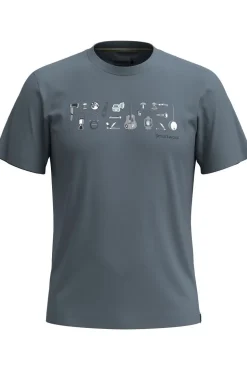 Smartwool T-Shirt Gone Camping Ss