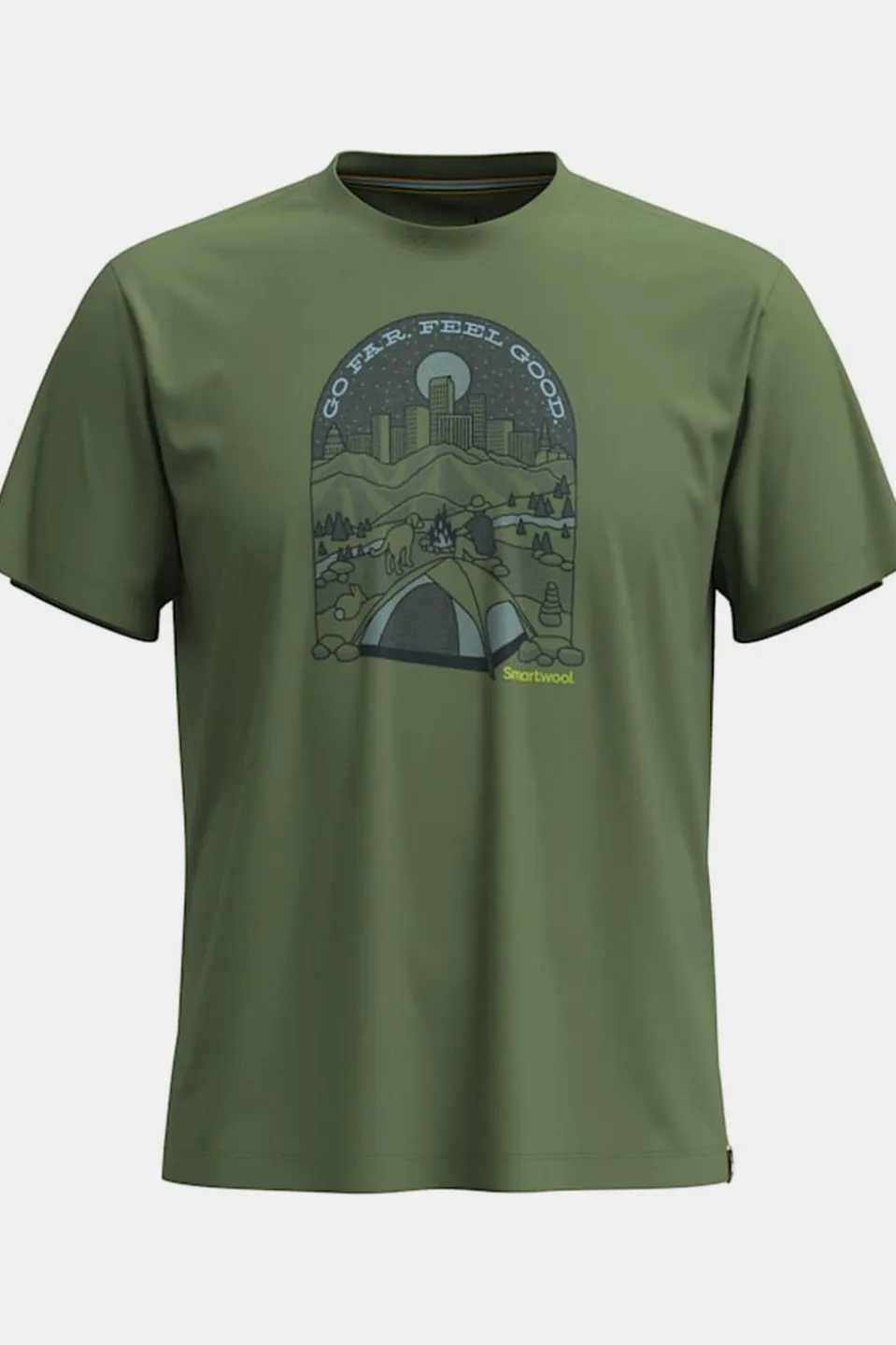 Smartwool T-Shirt Streets To Peaks Short Sleeve Graphic Te