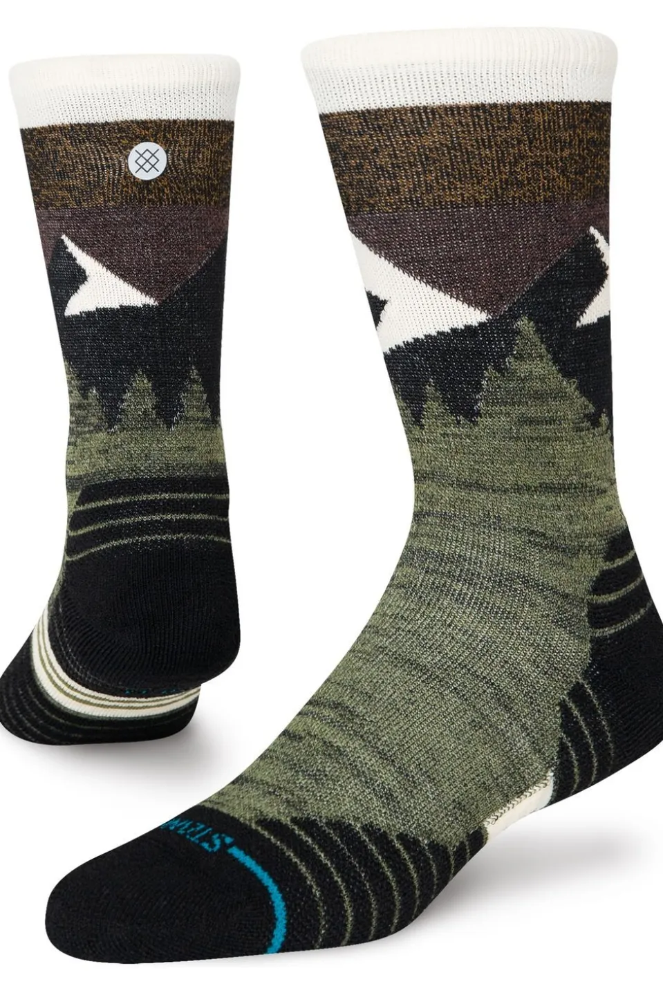 Stance Wandelsokken Mid Wool Crew
