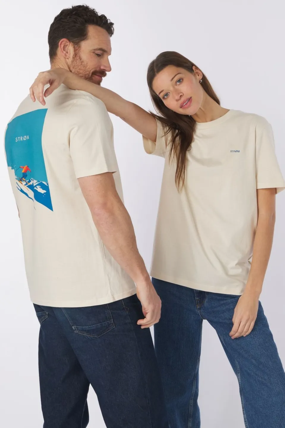STRØM T-Shirt Ski Jump