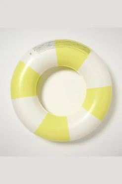 Sunnylife Speelgoed Slim Tube Pool Ring Tides Out Citrus Stripe