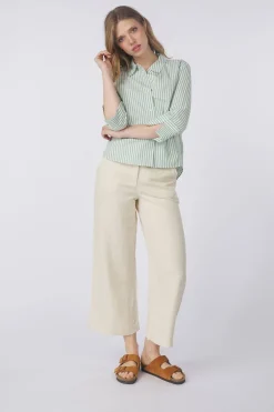Tom Tailor Broek Culotte Linen Pants