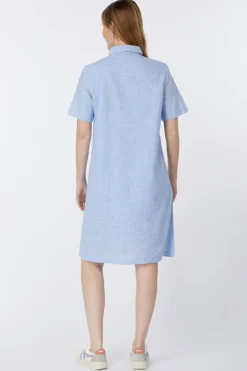 Tom Tailor Jurk Dress With Slub Structure