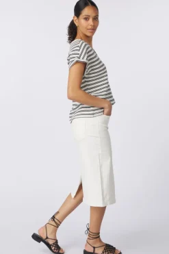 Tom Tailor Rok Skirt Denim White