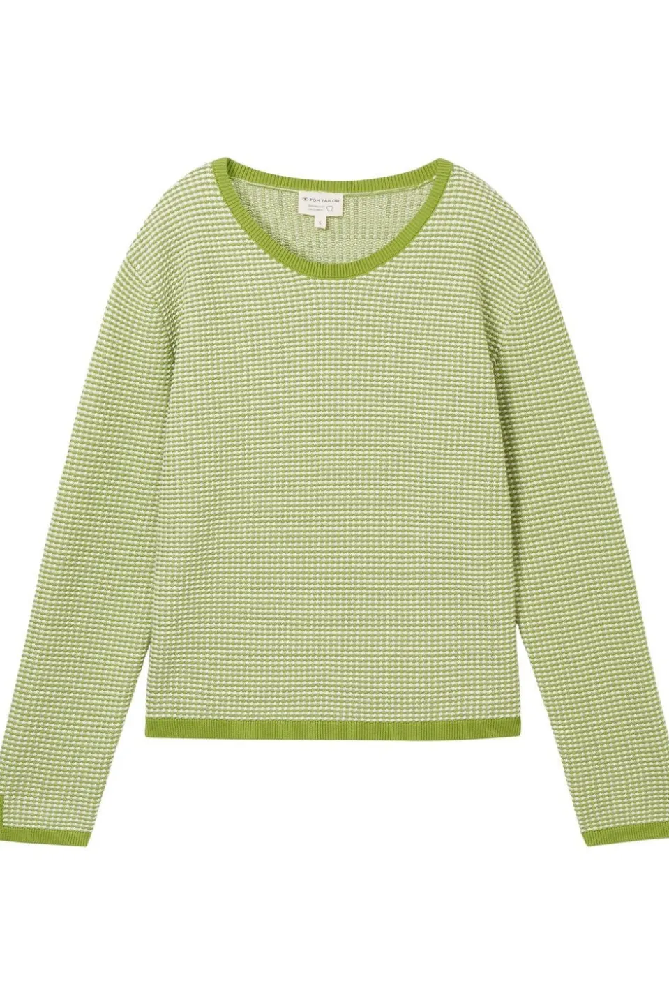 Tom Tailor Trui Knit Cotton Structure Pullover