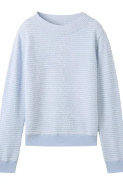Tom Tailor Trui Knit Feather Yarn Pullover
