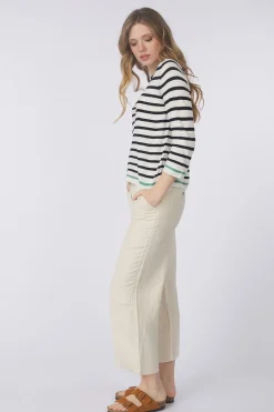 Tom Tailor Trui Knit Striped Boatneck