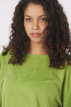 Tom Tailor Trui Sweatshirt With Embroidery