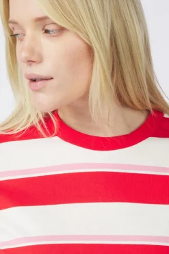 Tom Tailor T-Shirt Striped Boxy T-Shirt