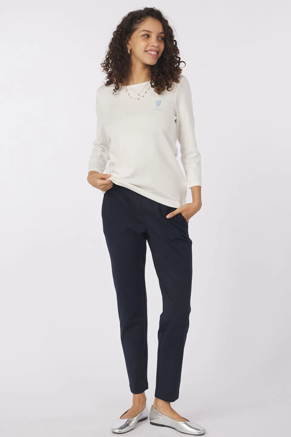 Tom Tailor T-Shirt T-Shirt Wide Crew Neck