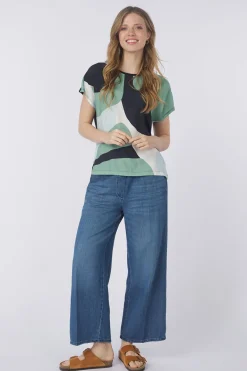 Tom Tailor T-Shirt T-Shirt Fabric Mix