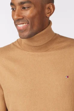 Tommy Hilfiger Coltrui Pima Org Ctn Cashmere Roll Neck