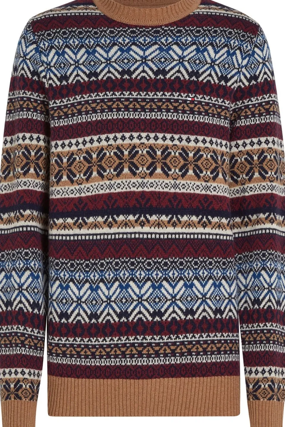 Tommy Hilfiger Trui Gifting Wool Blend Fairisle C Nk