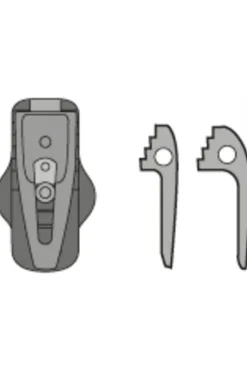 Vaude Accessoire Step Adjust Oversize Hook (Pair)