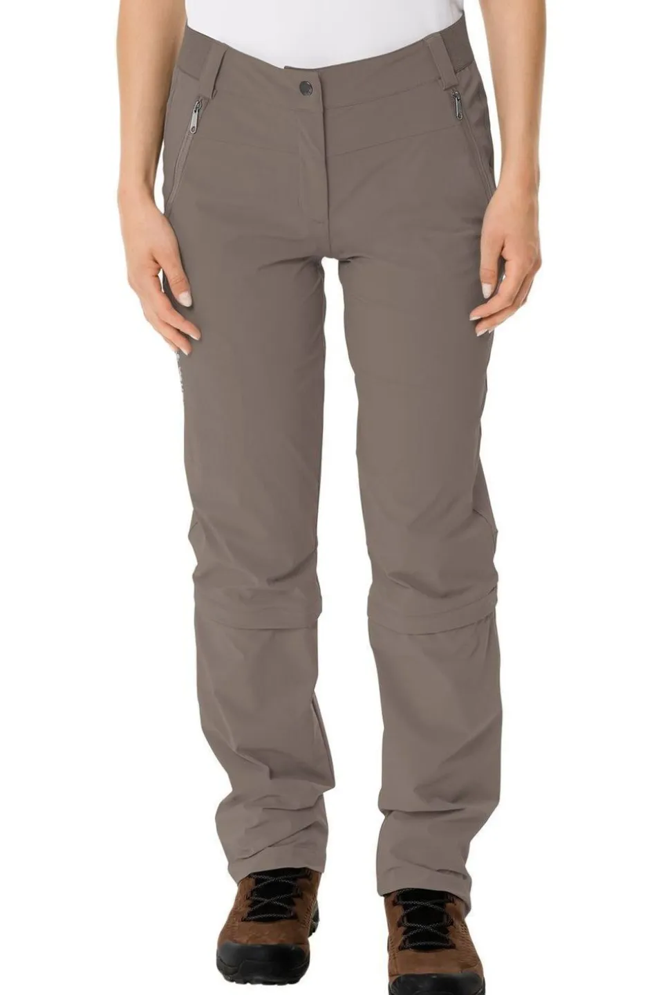 Vaude Afritsbroek Women'S Farley Stretch Capri T-Zip III