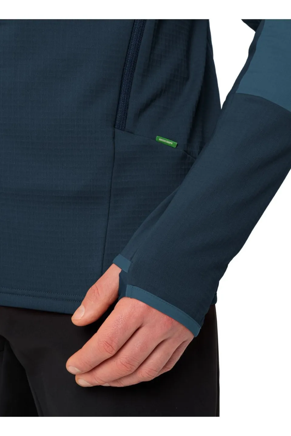 Vaude Fleece Men'S Monviso Hooded Grid