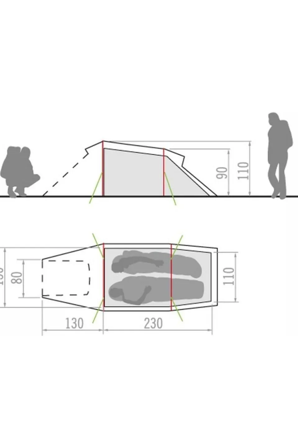 Vaude Tent Arco 2P