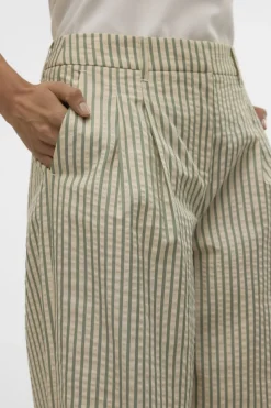 Vero Moda Broek Siv Wide Striped