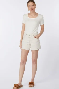 Vero Moda Short Te Mr Ecru Flowers