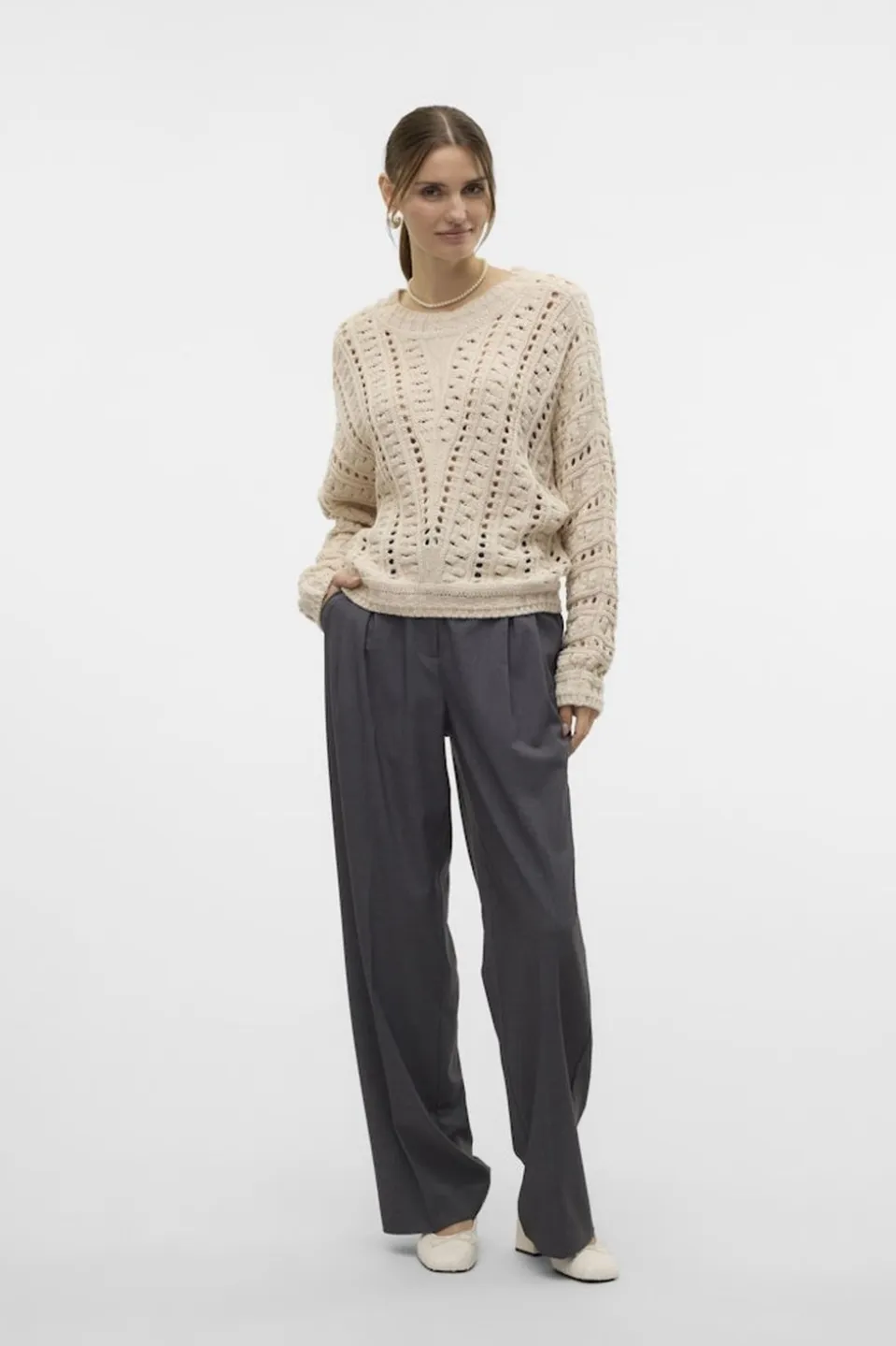 Vero Moda Trui Plum Batwing